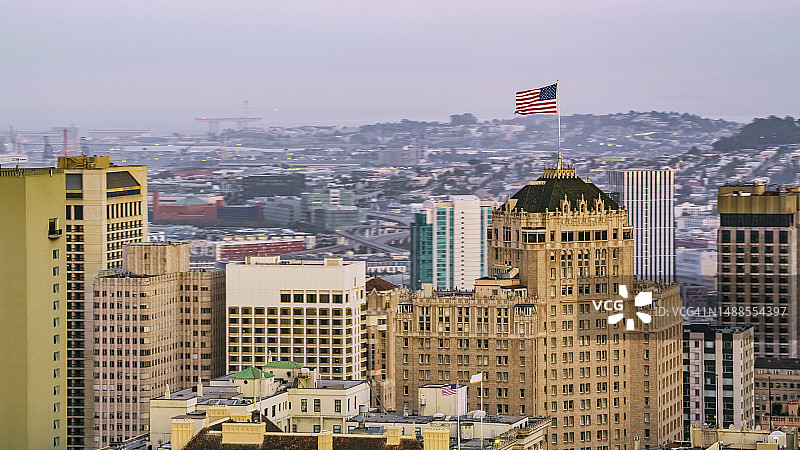 马克·霍普金斯酒店景色图片素材