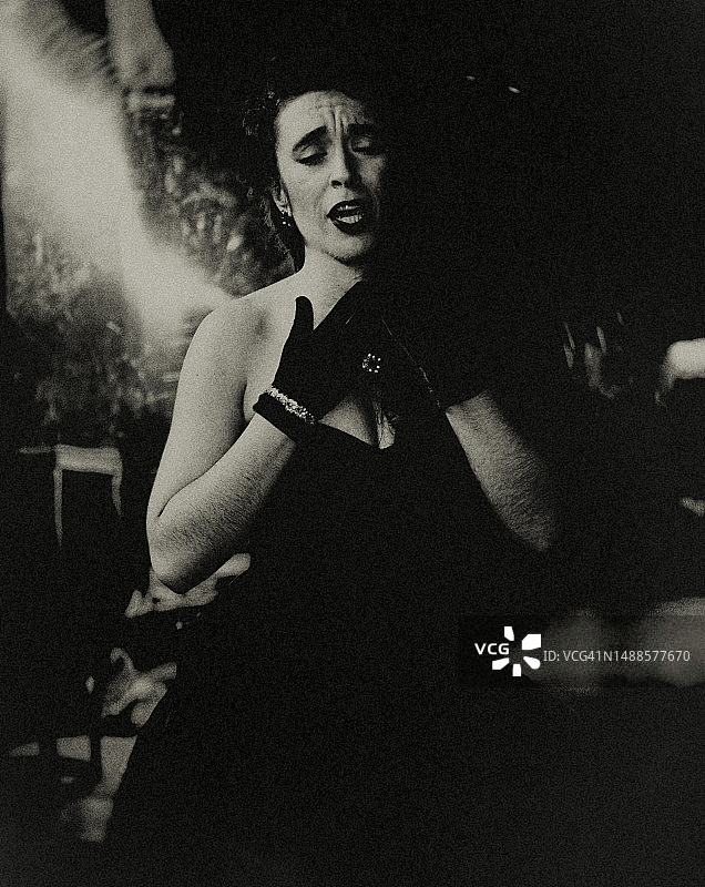 歌剧女演员图片素材