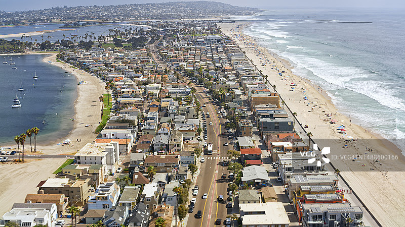 米申海滩风光图片素材