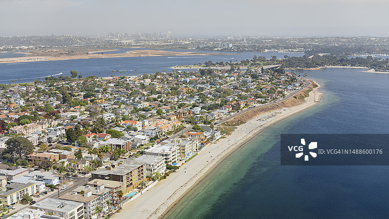 米慎湾和皇冠角的景色图片素材