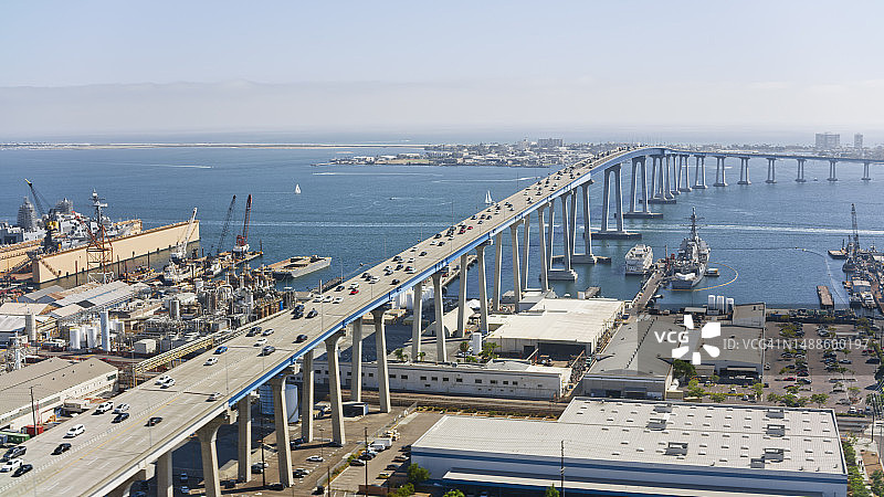 科罗纳多大桥景观图片素材