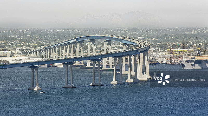 科罗纳多大桥景观图片素材