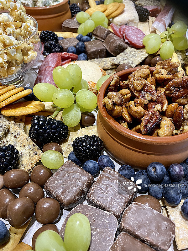 健康小吃拼盘图片素材