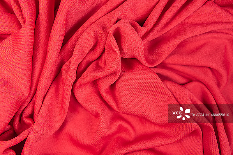 罗马尼亚红色织物全画幅照片图片素材