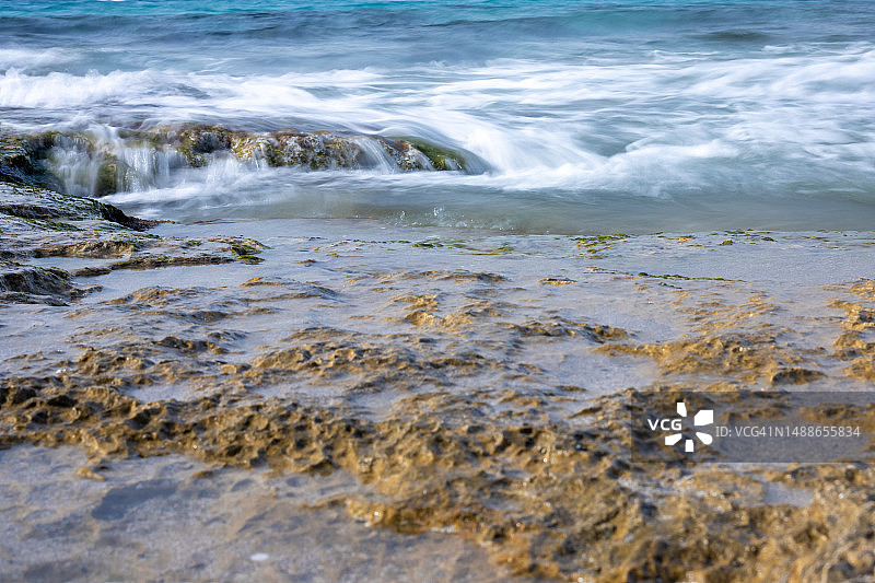 以色列纳哈里亚海景图片素材