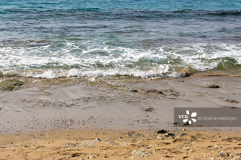 以色列纳哈里亚海滩美景图片素材