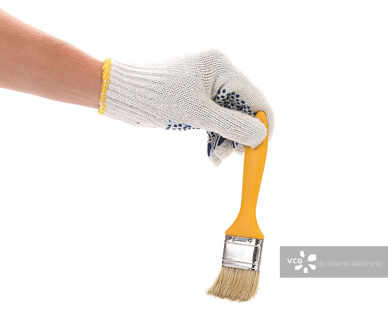 拿着清洁设备的手，摩尔多瓦图片素材