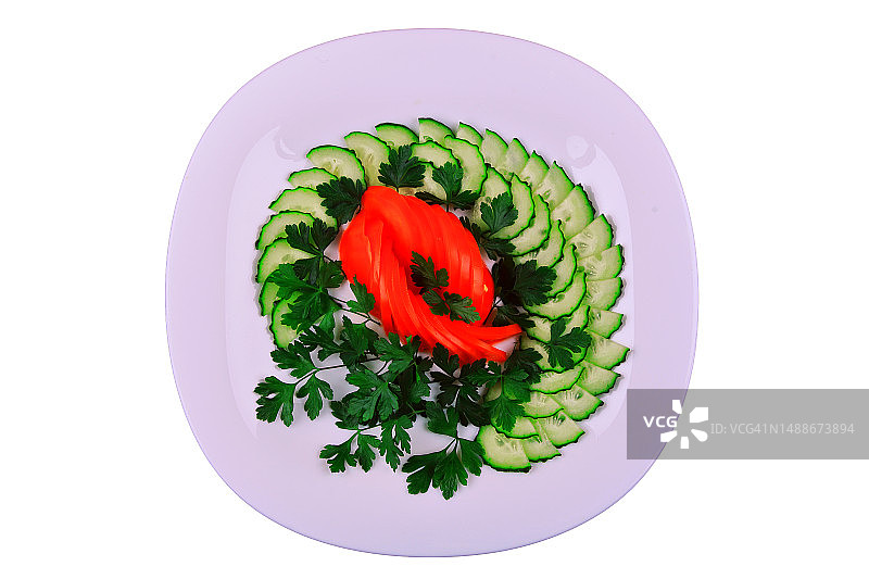 盘子里的大量香料和草药，俄罗斯图片素材