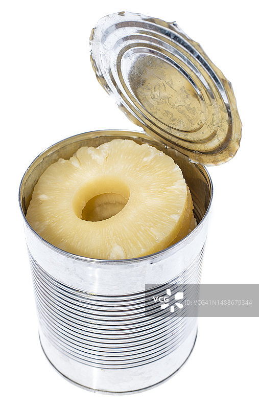 罐装菠萝片小份（罗马尼亚）图片素材