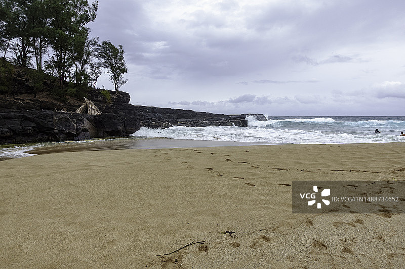 卢马海河海滩图片素材