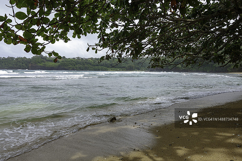 可爱岛北部美丽的阿尼尼海滩图片素材
