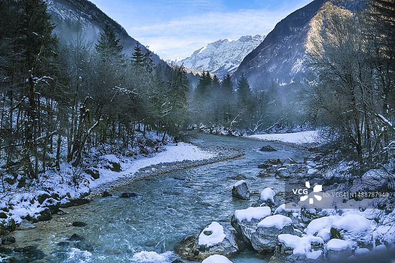 索察河谷图片素材