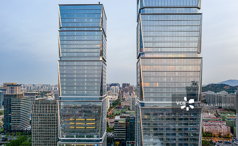 现代办公楼外观图片素材