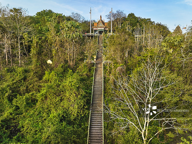 柬埔寨汉切寺图片素材
