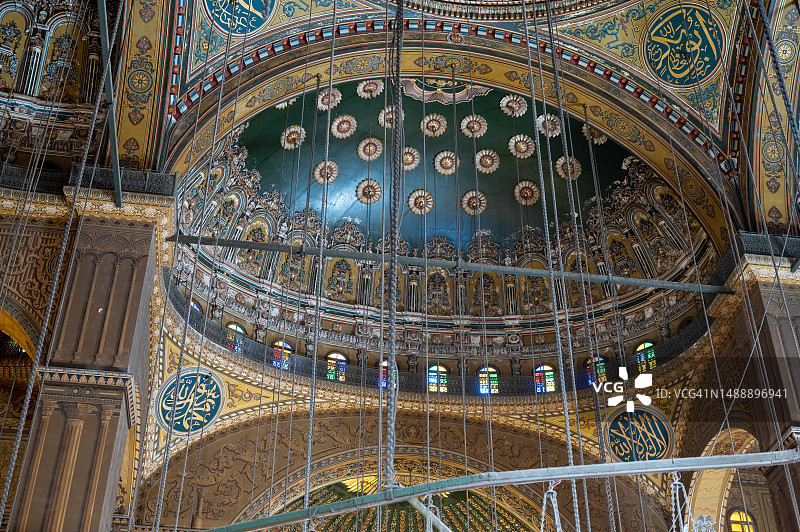 穆罕默德·阿里清真寺，萨拉丁，开罗城堡，埃及图片素材