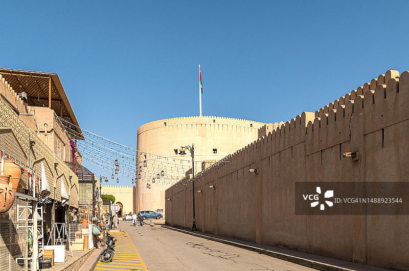 阿曼尼兹瓦堡外景图片素材