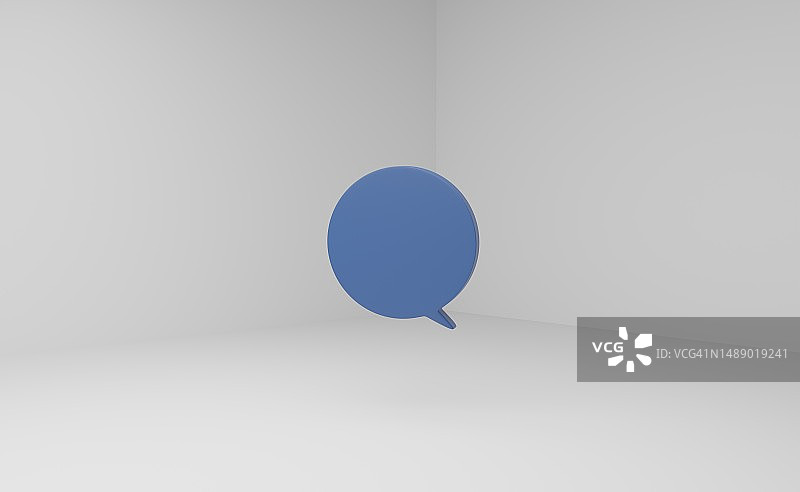 3D渲染对话气泡图片素材