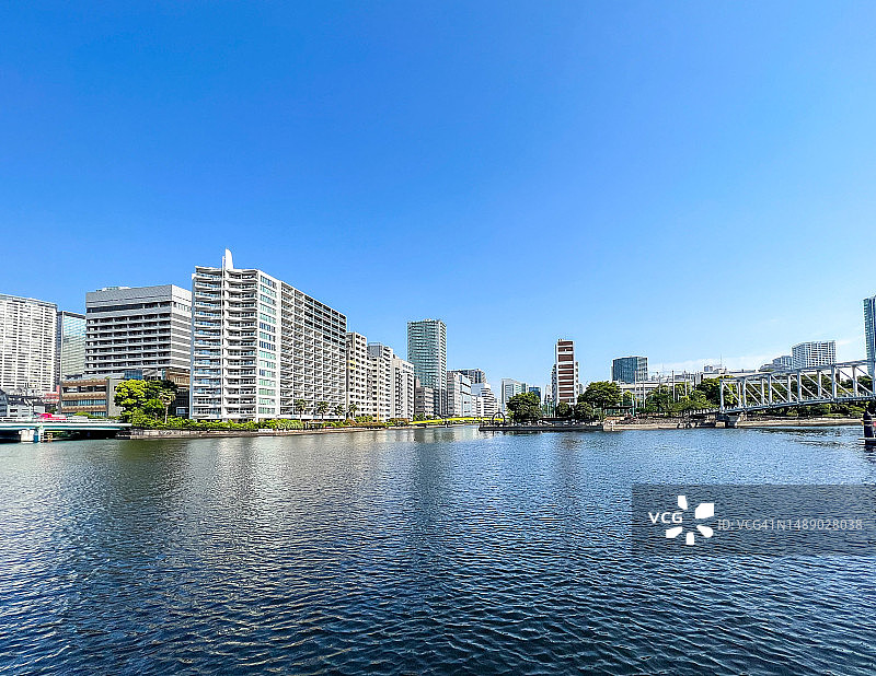 天王洲岛景观图片素材