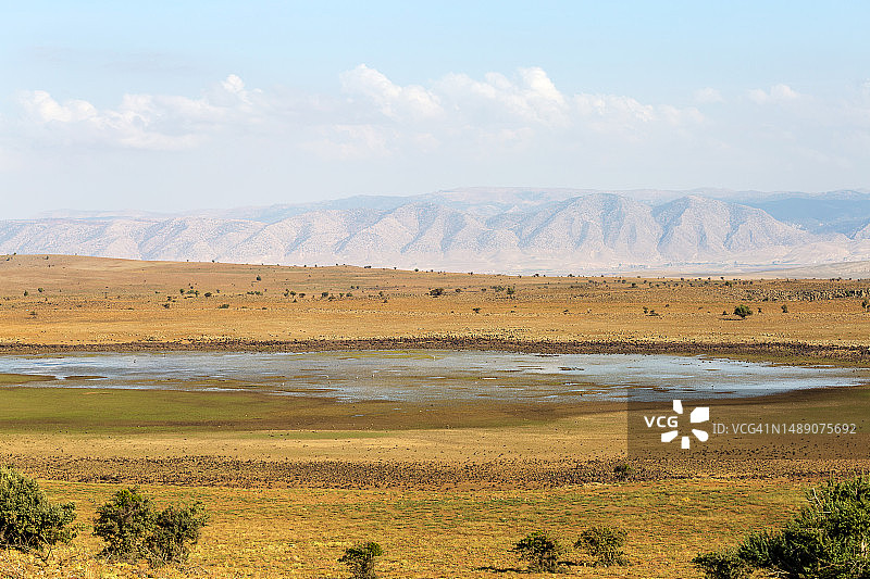 伊夫兰，中阿特拉斯山脉，摩洛哥，北非图片素材