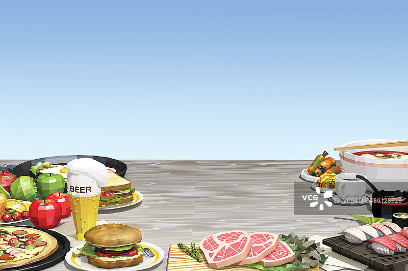 3D, CG，插图，物体，背景图片素材