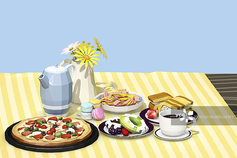 3D, CG，插图，物体，背景图片素材