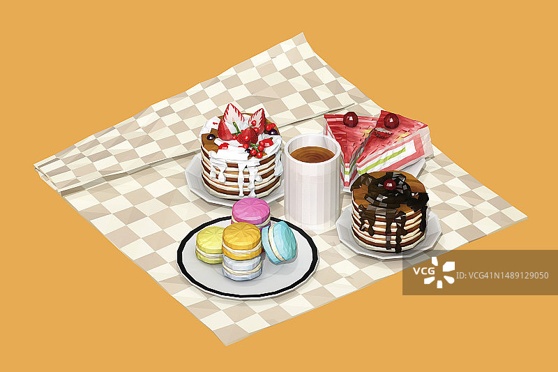 3D, CG，插图，物体，背景图片素材