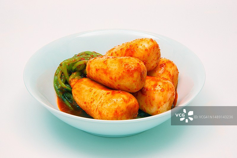 韩式泡菜、碗、辛辣食品、小菜图片素材