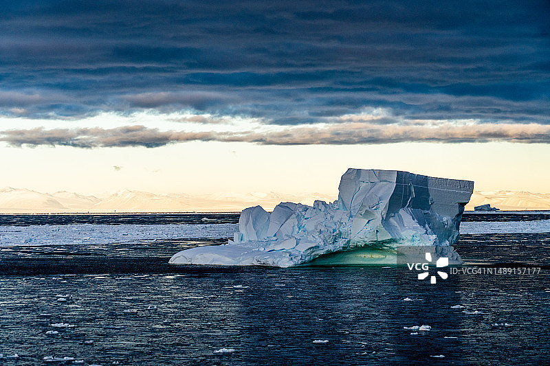 南极洲冰山图片素材