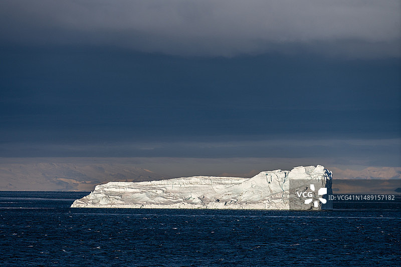 南极洲冰山图片素材