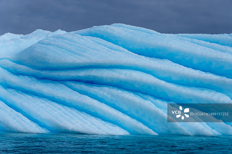 查科特港的冰山，布斯岛图片素材