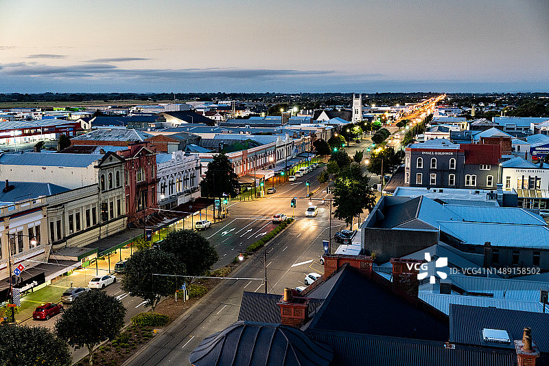 因弗卡吉尔街道图片素材