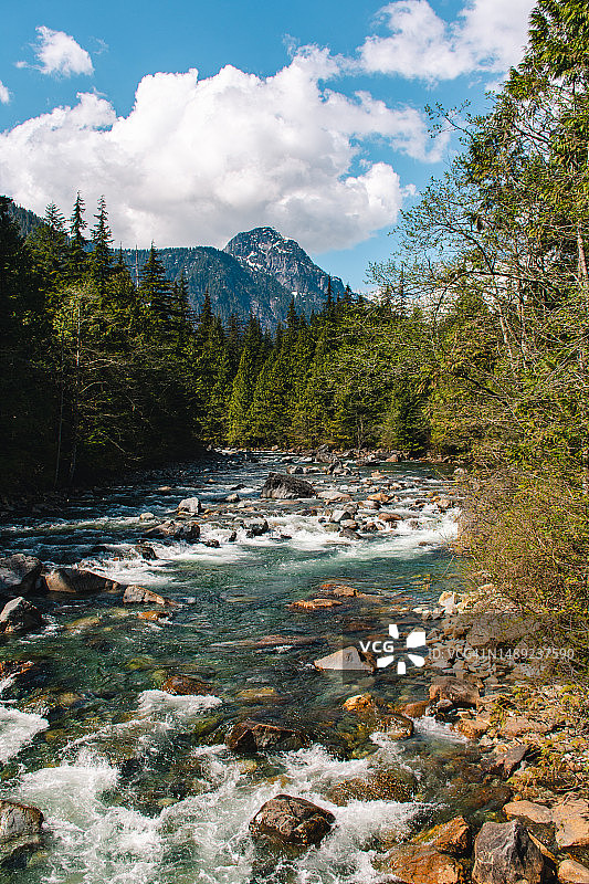 金耳朵公园山区景色图片素材
