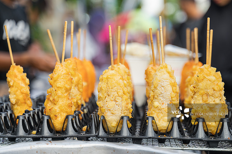 玉米热狗图片素材