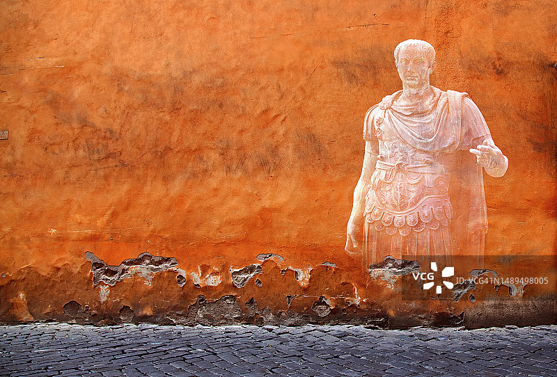 墙上绘画图片素材