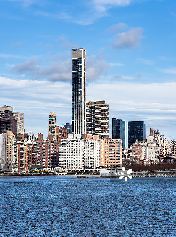 纽约曼哈顿萨顿广场阳光景观图片素材