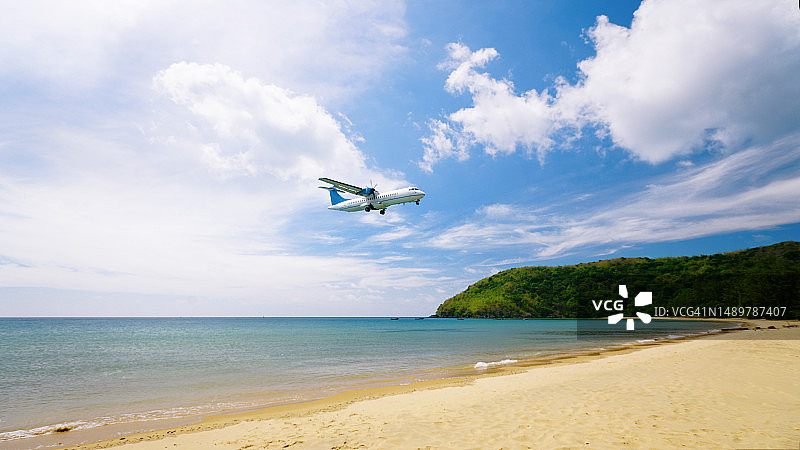 越南空中景象图片素材