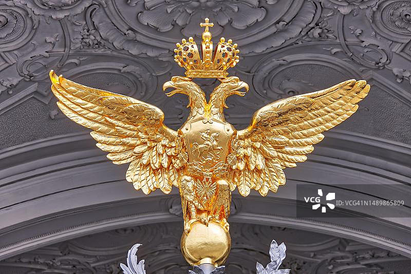 俄罗斯圣彼得堡冬宫博物馆入口图片素材