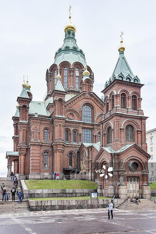 赫尔辛基圣母安息主教座堂图片素材