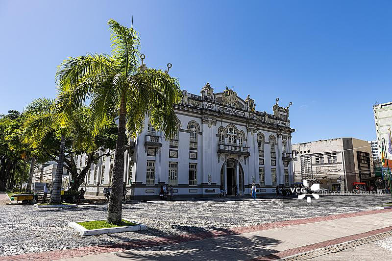 巴西塞尔希培州阿拉卡茹的步行区图片素材