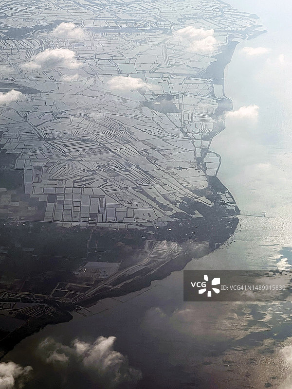 爪哇海的倒影图片素材