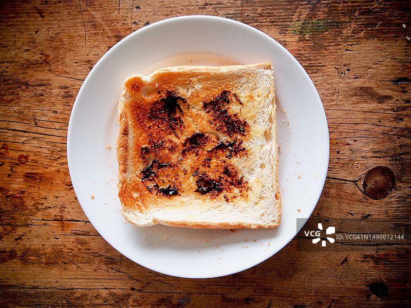 吐司上的维吉麦酱图片素材