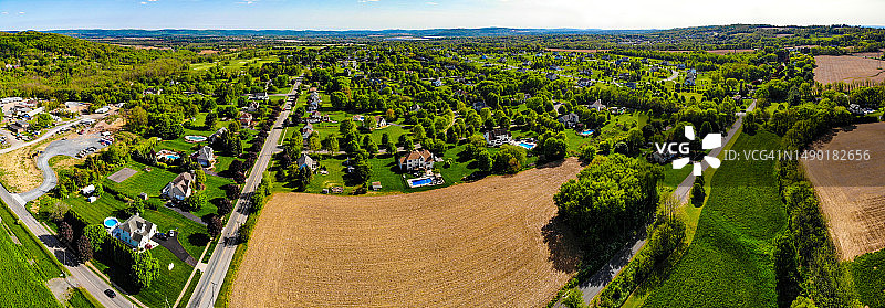 新泽西州乡村（航拍景观）图片素材
