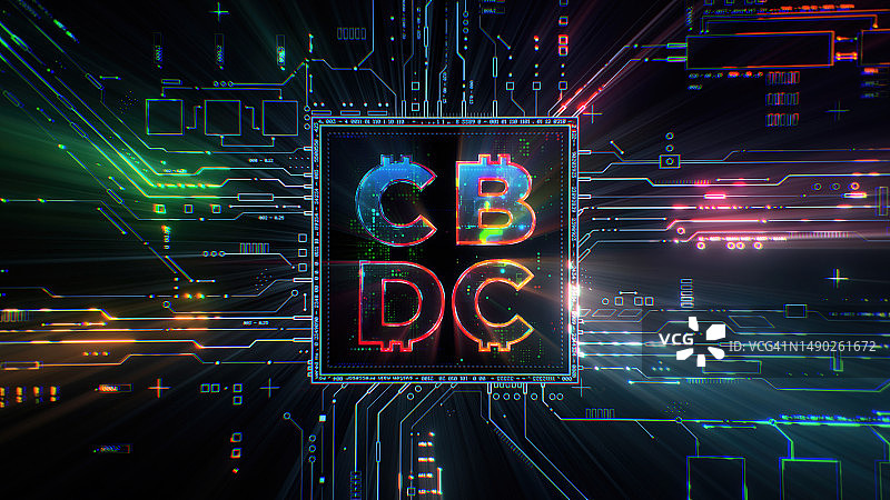 新型数字货币CBDC概念的力量：改变行业和客户服务，全球商业的游戏规则改变者图片素材
