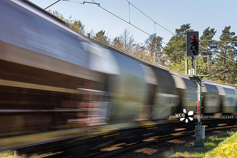 货运列车图片素材