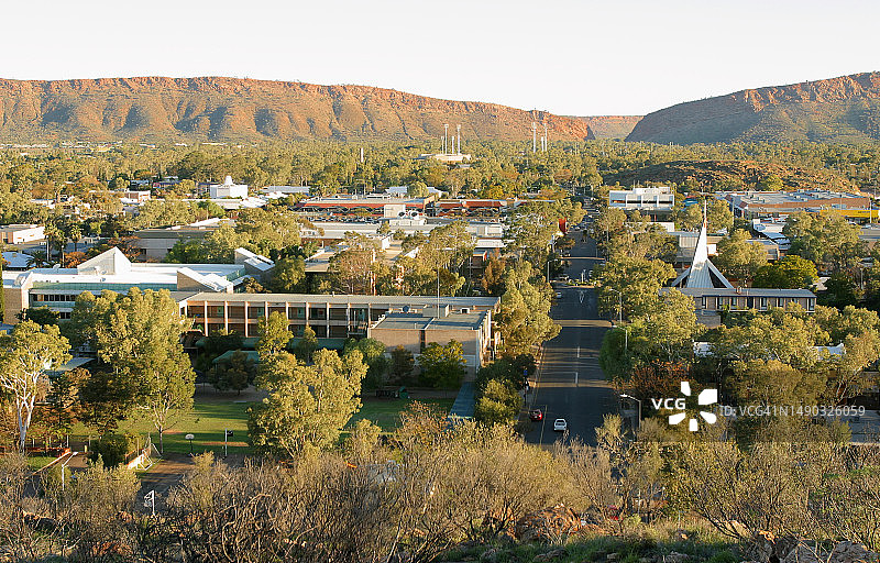 艾丽斯斯普林斯，澳大利亚北部领地图片素材