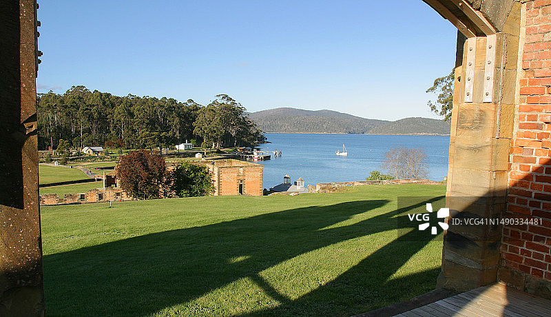 亚瑟港，塔斯马尼亚，澳大利亚图片素材