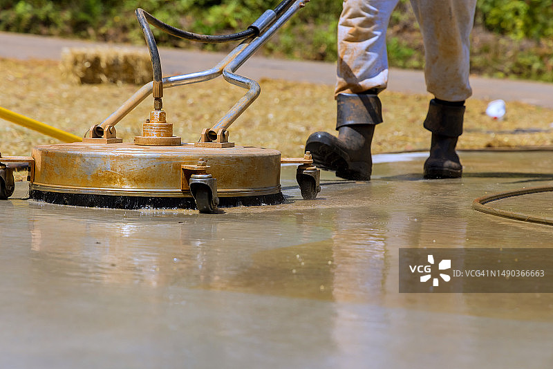 用于道路的高压清洗机图片素材