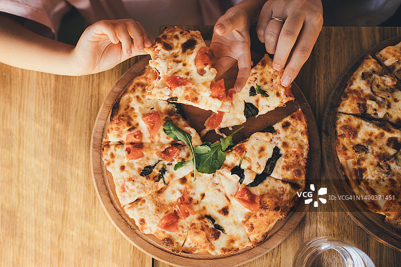 家庭披萨，土耳其图片素材