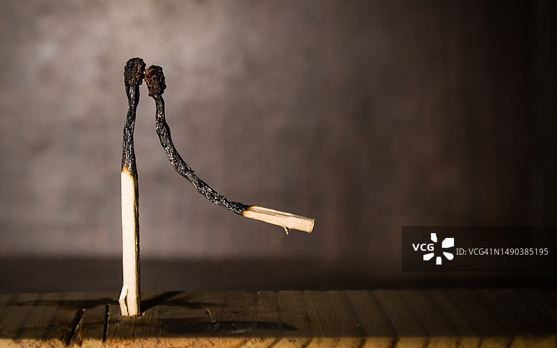 火柴特写图片素材