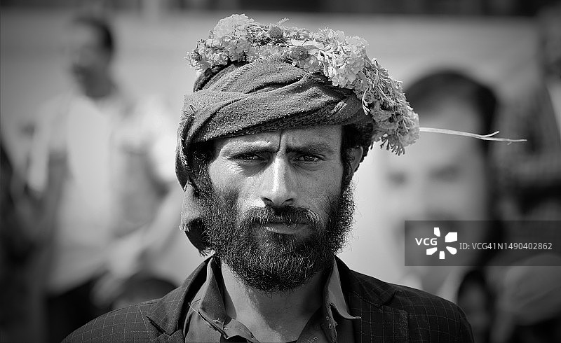 也门民族服装图片素材